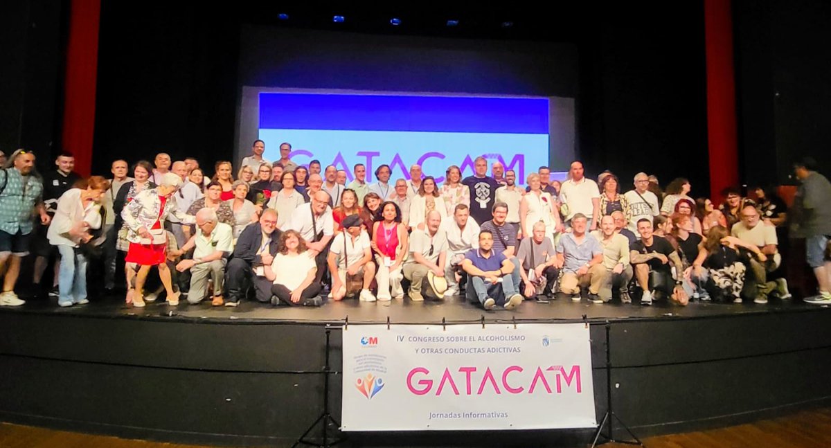 APLAAlcorcon's tweet photo. @APLAAlcorcon ha asistido al IV Congreso sobre alcoholismo y conductas adictivas de la CAM celebradas en Fuenlabrada por nuestros compañeros de AEFF y la federación de GATACAM con una gran organización y éxito de asistencia de publico. https://t.co/BHYEuxld0w