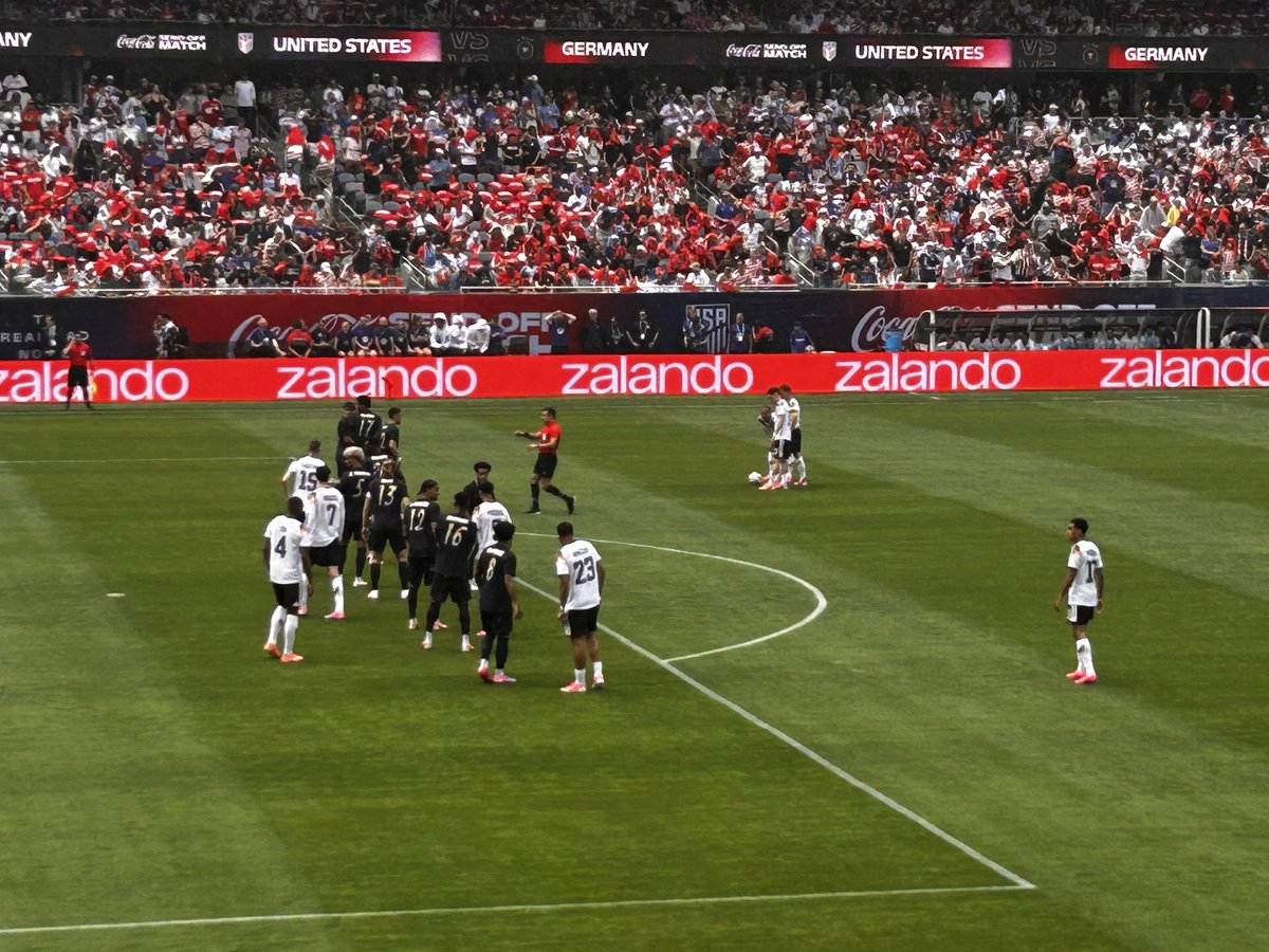 matt_harling's tweet photo. Got to be at the match today and see my boy Florian Wirtz #USAvsGER #liverpool https://t.co/40LifFVd7e