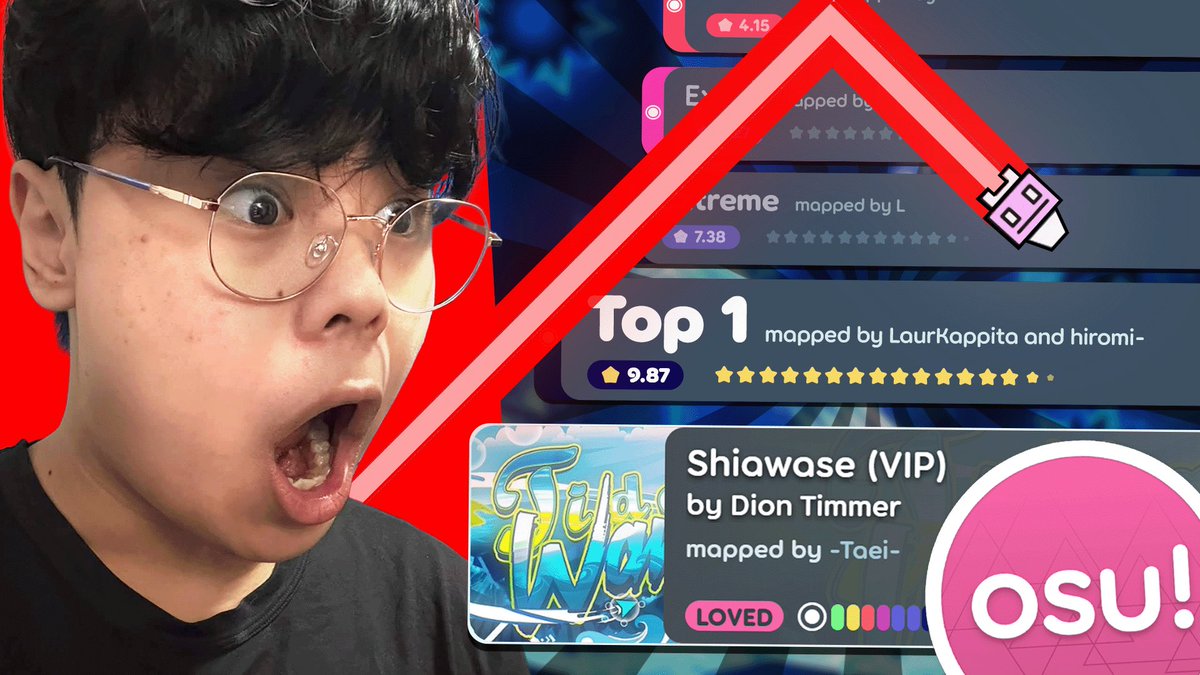 mrekkosu's tweet photo. I VERIFIED TIDAL WAVE IN OSU! (EASY > TOP 1)

https://t.co/3lcF8OFjVi https://t.co/3arhoEo2zo