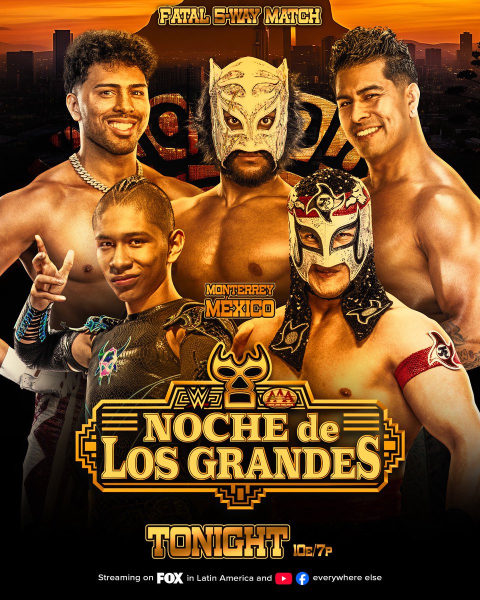 undertaker's tweet photo. @lolavicewwe @itsBayleyWWE @LaCatalinagar Plus, five Superstars will battle to find out who will be the next challenger to face @ReyFenixMx for the #AAACruiserweightChampionship. https://t.co/LUSno9km1a