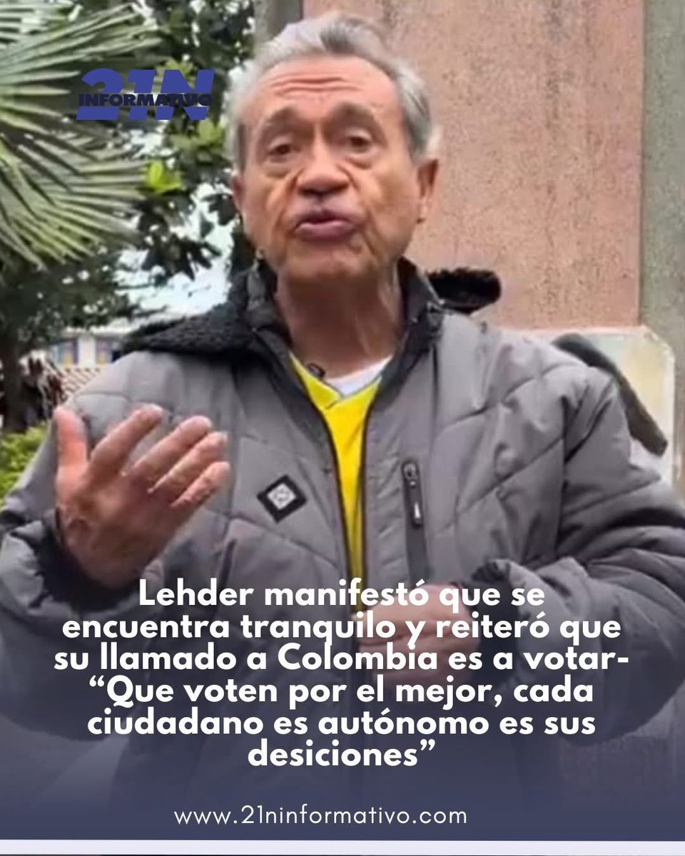 21ninformativo's tweet photo. #21NInformativo    
PETRO SE SALE DE CASILLAS POR VIDEO DE CARLOS LEHDER USANDO LA CAMISETA DE COLOMBIA 

Gracias al post del presidente de Colombia, @carloslehderesc alcanzó visibilidad nacional una vez más. Ahora tiene X https://t.co/BiBnWthojO