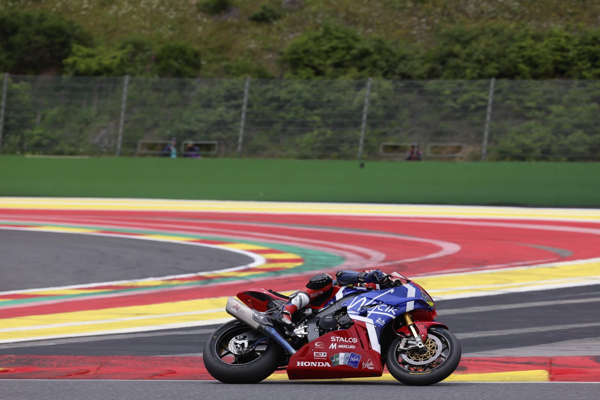HondaRacingGLB's tweet photo. F.C.C. TSR Honda France showed podium potential at 8 Hours of Spa Motos before being forced to retire and TATI Team AVA6 Racing secure P5 💪
Wójcik Racing Team #77 claim SST podium 🏆 https://t.co/gbYpDodbi2