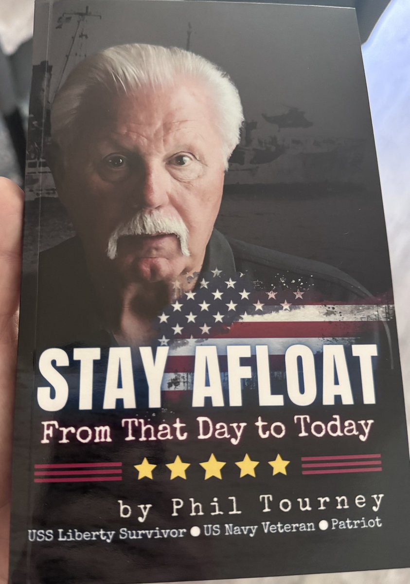 realjakejacks's tweet photo. Proud to support @PhilPhiltourney and the rest of the USS Liberty survivors by getting his book! https://t.co/drf2u7YVpM