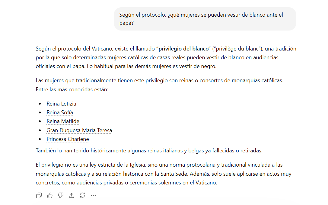 Mary__Pompis's tweet photo. @alescalona1980 @BetaniaTv La gente critica sin informarse.
La reina Letizia puede (y debe) vestir de blanco. https://t.co/CKMHTRpeoh
