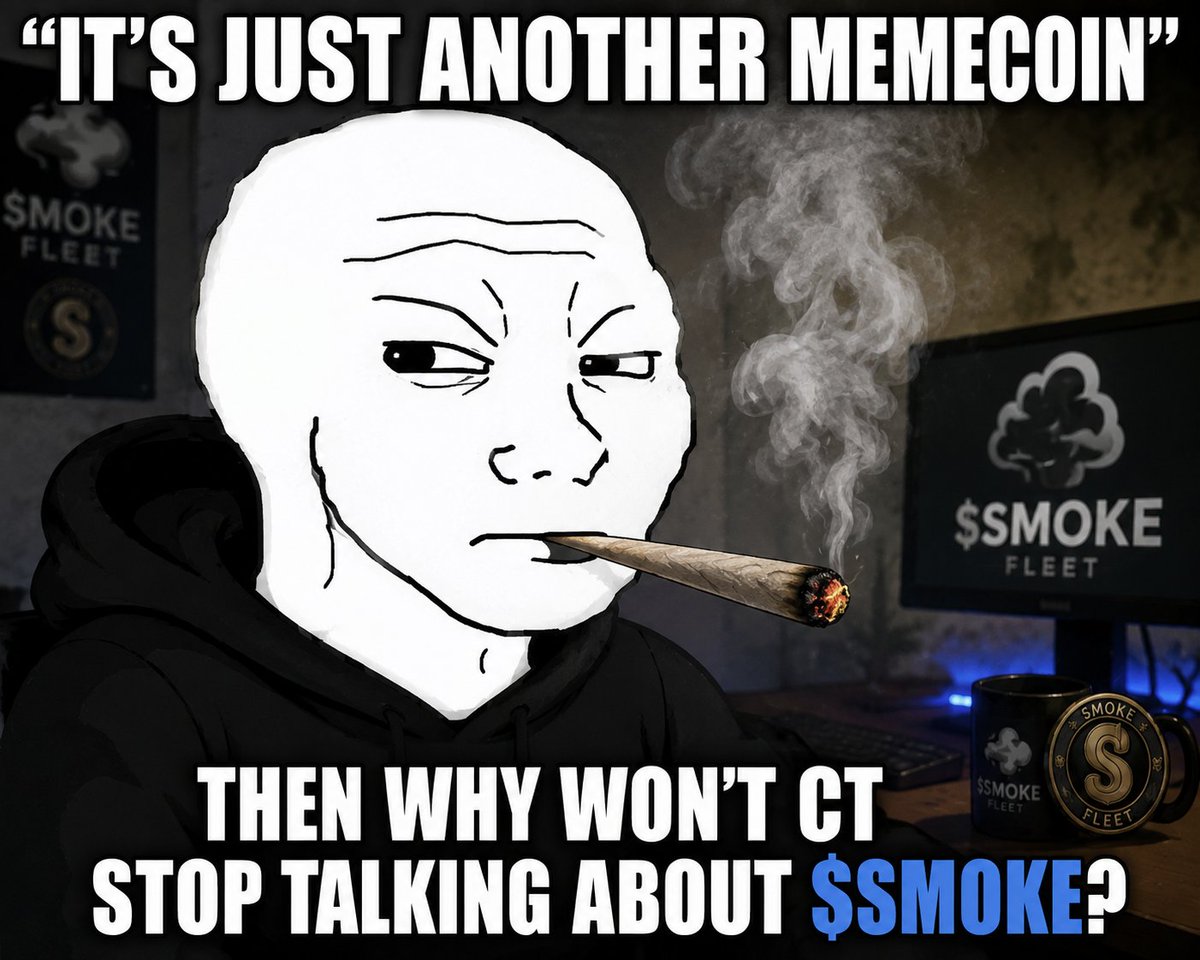 bubblebut320's tweet photo. Not saying  is the next big thing...

Just saying my timeline won't stop smoking. 🚬💨
 HYkfeGFXbr5hjC7t4xRAv5iETNW4YYEQNdzbvJvipump
@smokecoinsols https://t.co/eKuUTR5TKi