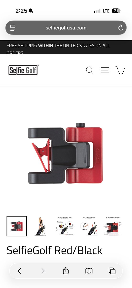 AlpRutherfordIV's tweet photo. @tigerwooodsreal Save yourself some money and some pride and get yourself one of these attachments to throw on an alignment stick. Added bonus of being portable for taking when you play https://t.co/WZUckt2Z55