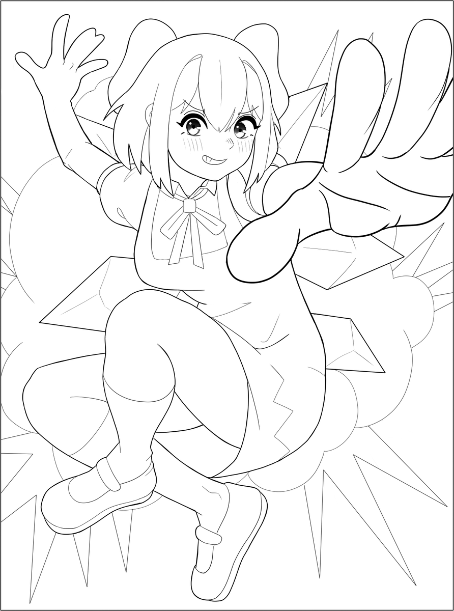 RubGamesYT's tweet photo. Cirno doodle https://t.co/uPu6K5eDmc