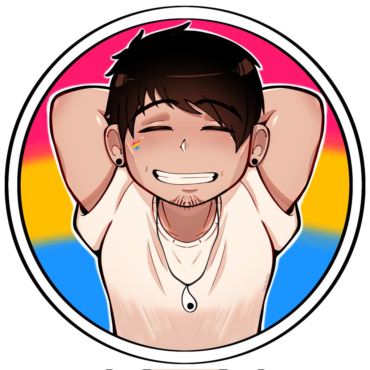 getodeeper's tweet photo. Pa celebrar el mes gei con mis oc's 🗣️🔥💞

#oc https://t.co/OVG3Cq9FOe