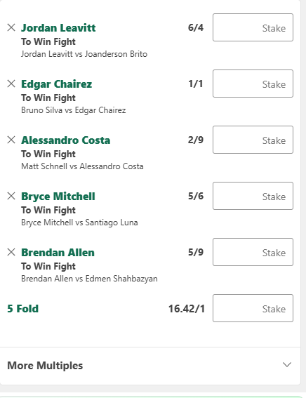 DefiantPunter's tweet photo. A few bets that I'm on for this evenings UFC !  

Who's your NAP? https://t.co/AorTFgu0PP