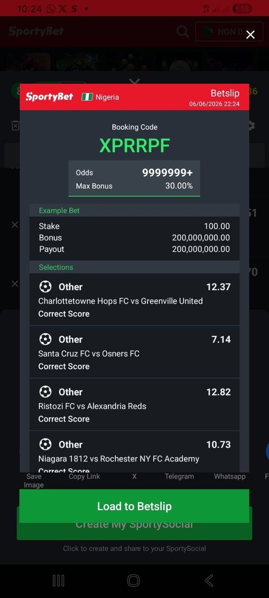 Olakunleismail9's tweet photo. Midnight game 
Football ⚽️⚽️���️🔥🔥🔥
Picks Others cs 💥 💥 💥 
Code XPRRPF 💢 💫 💢 💫 
Boom! Good luck to everyone 💓 💜 
Stake responsibly ✅️ ♥️ 
Repost for others-don't play alone https://t.co/LIT2SCfOJN