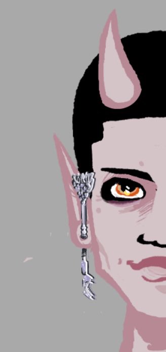 DINNERBRAINS's tweet photo. humble key earring close up https://t.co/A7FLDWF9d6