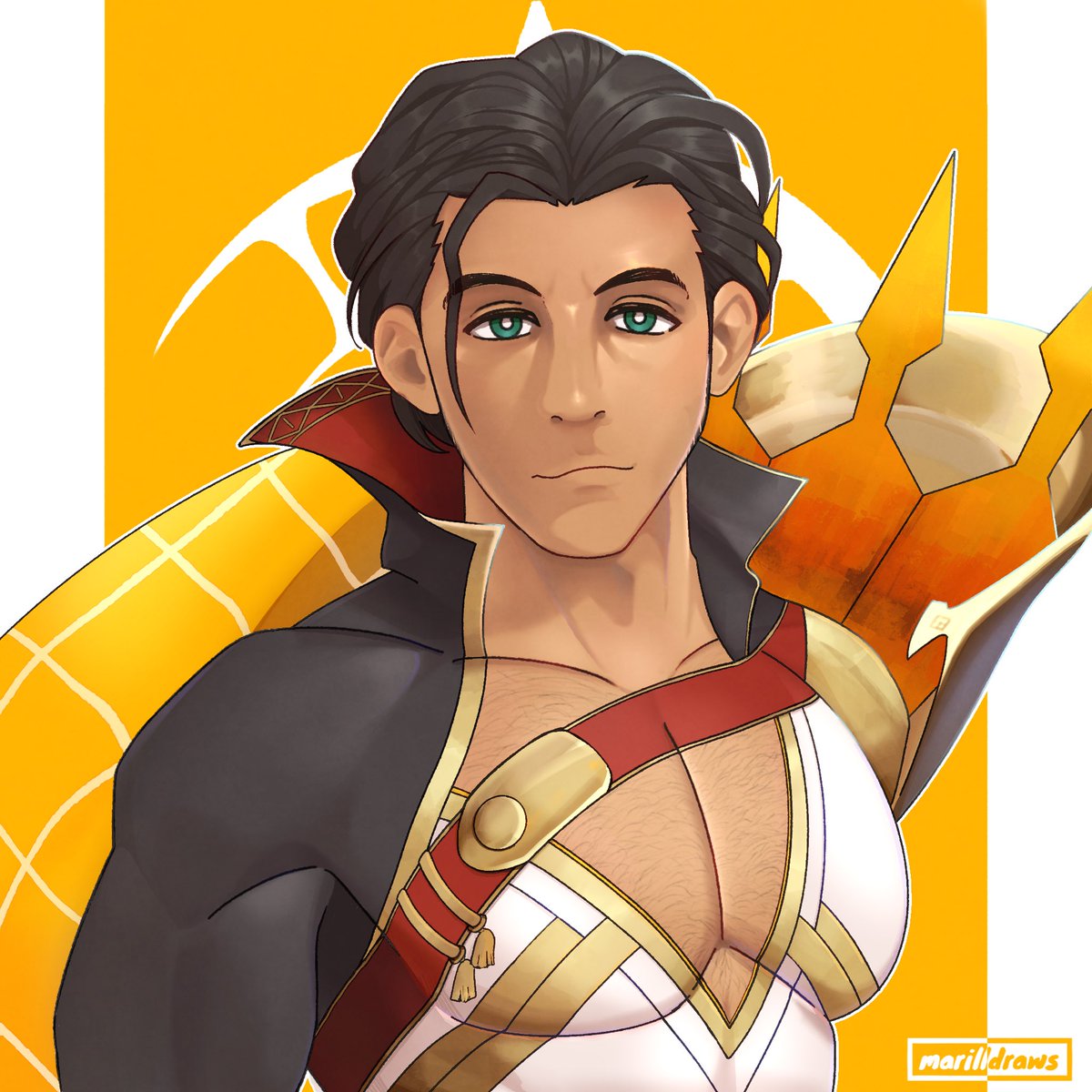 marilldraws's tweet photo. Claude - Almyra’s King 🏹
#FireEmblem #FEHeroes #FE3H https://t.co/9d08TFScmV