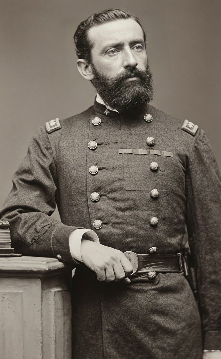 AgoraCl's tweet photo. 🗝️ Claves de la Historia | 7 de junio de 1880 | Hace 146 años
Héroe del Morro de Arica: Sargento Mayor Luis (Felipe) Solo de Zaldívar Alemparte 🇨🇱⚔️
Al mando del 2° Batallón del 4° Regimiento de Línea, fue uno de los primeros en coronar la cima del Morro. En medio del feroz combate, bajó la bandera peruana e izó la chilena, sellando la victoria en solo 55 minutos.
Tras la muerte del Teniente Coronel Juan José San Martín, tomó el mando efectivo del regimiento y siguió luchando con valor. Sobrevivió a Arica y continuó en las batallas de Chorrillos y Miraflores.
Ejemplo de audacia y patriotismo.
¡Gloria eterna al Sargento Mayor Solo de Zaldívar!
¡Viva Chile! 🇨🇱🔥
@jgalemparte 
#MorroDeArica #BatallaDeArica #7deJunio #HistoriaDeChile #InfanteríaChilena 
#Patrimonio