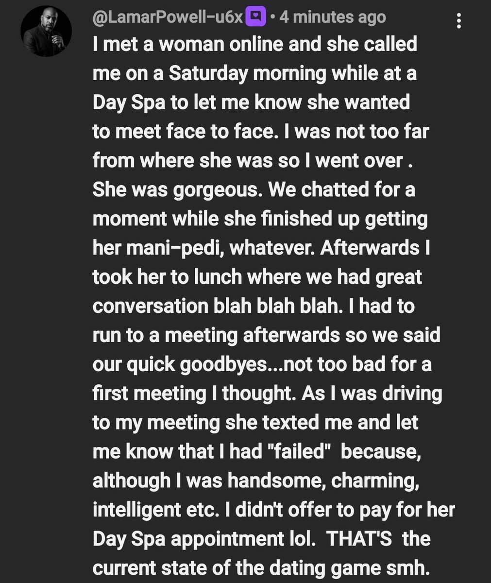 GeorgeBruno's tweet photo. The state of dating today. This is for all you oldheads who are still thinking its 1995. It's a new world, my fellow graybeards. Old order thinking no longer works. @RationalMale https://t.co/iDESnMKHDk