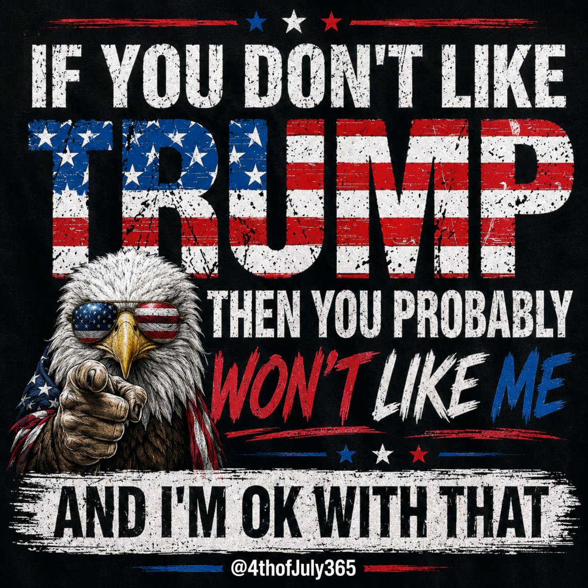4thOfJuly365's tweet photo. If you support Trump, let's be friends. https://t.co/6aVEy77iQc