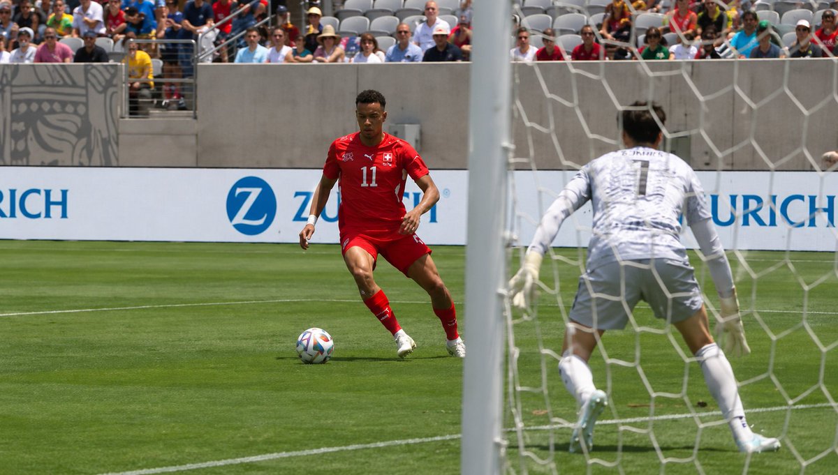 apryantomade's tweet photo. FT: 🇨🇭 1 vs 1 🇦🇺

14' Dan Ndoye
                                                   56' Tete Yengi

Swiss dan Australia Harus Puas Berbagi Angka 1-1 dalam Laga Uji Coba Menjelang Piala Dunia 2026 https://t.co/FhKSOQsU9r
