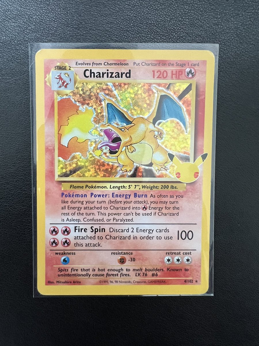 binderhits's tweet photo. @CashCoopa Completed a trade + cash with @CashCoopa for this Zard. smooth transaction and great communication! would definitely buy from again 😀 https://t.co/XlpkXhjD8K