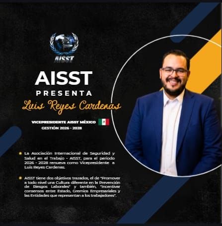 ArgosDaje's tweet photo. En #ArgosDaje como socios estratégicos de #AISST; nos sentimos muy felices; anunciamos que el LEM Luis Reyes Cárdenas, a sido ratificado y nombrado Vicepresidente AISST México.        

¡¡ SEGURIDAD + SALUD PARA TOD@S !!        

#Latam #SGSST #SST #LatamSST #México https://t.co/lR62Hezs3g