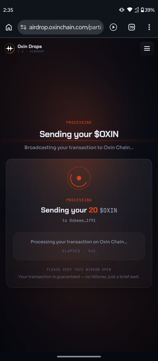 itsWaheed's tweet photo. @oxinchain i am stuck here https://t.co/Kl3OxZezCR