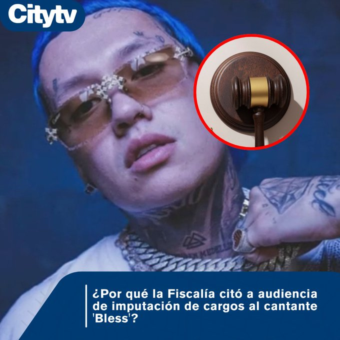 Citytv's tweet photo. #FueNoticiaEnCity |🔎El cantante es investigado por su presunta participación en la retención ilegal y agresión de un ciudadano en la ciudad de Medellín en 2022. Los detalles👇
https://t.co/VncINJ0AZa https://t.co/Fh74JrnS8g