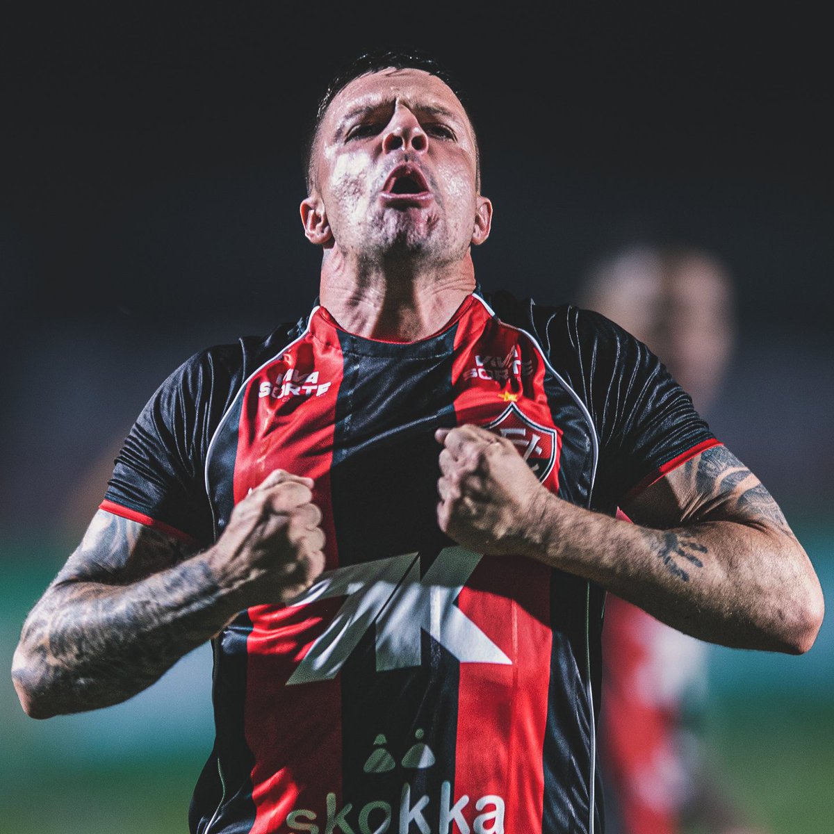 R10Score's tweet photo. Jogadores da Série A com mais gols em mata-mata em 2026:

Renato Kayzer: 6 ⬆️
Pedro: 5
Vitinho: 4
Willian José: 4

⚽️🦁 https://t.co/v1ijoVznrf