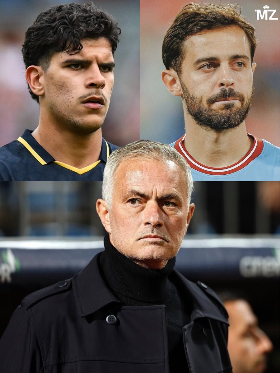 theMadridZone's tweet photo. 🚨 Jose Mourinho's midfield requests:

🇵🇹 Mateus Fernandes
🇵🇹 Bernardo Silva

@diarioas 🧐 https://t.co/b5TROx4k1m