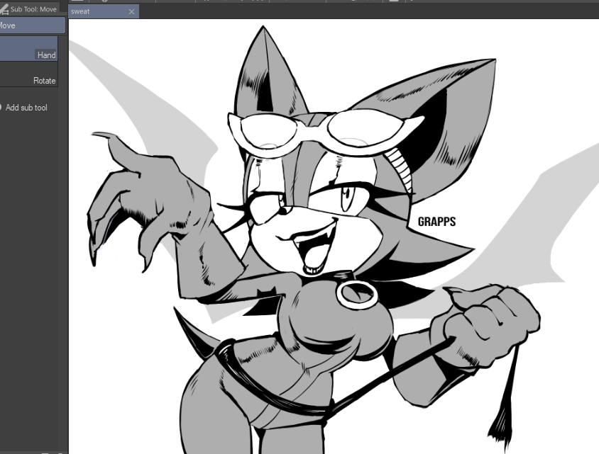 Gr_appx's tweet photo. batcat sketch. https://t.co/6wNDfjwOnw