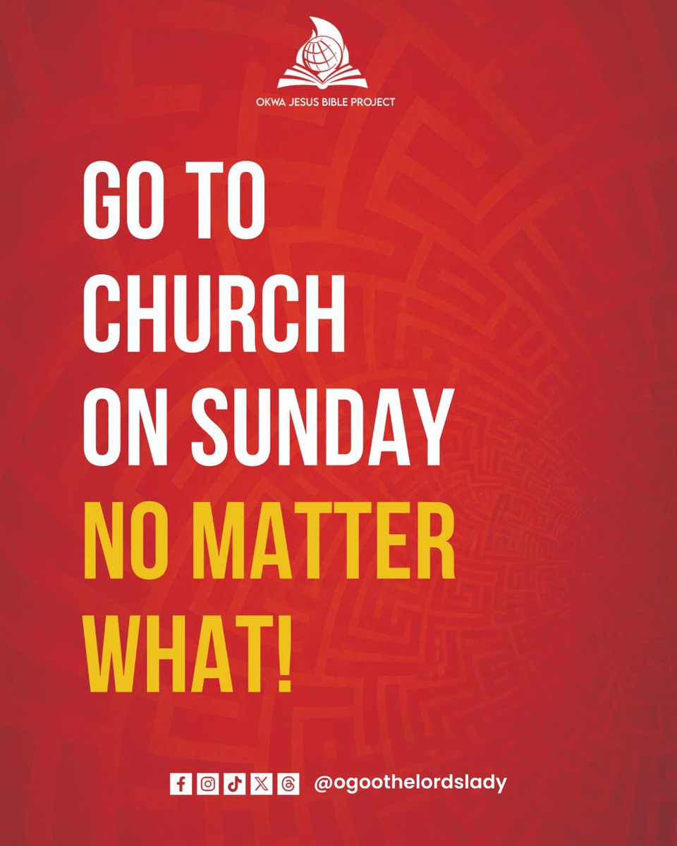 Ogoothelordlady's tweet photo. I trust you will go
#TheWord
#ReadYourBible
#OkwaJesusBibleProject
#GoToChurch
#Pray https://t.co/Cc6FcgAEcv