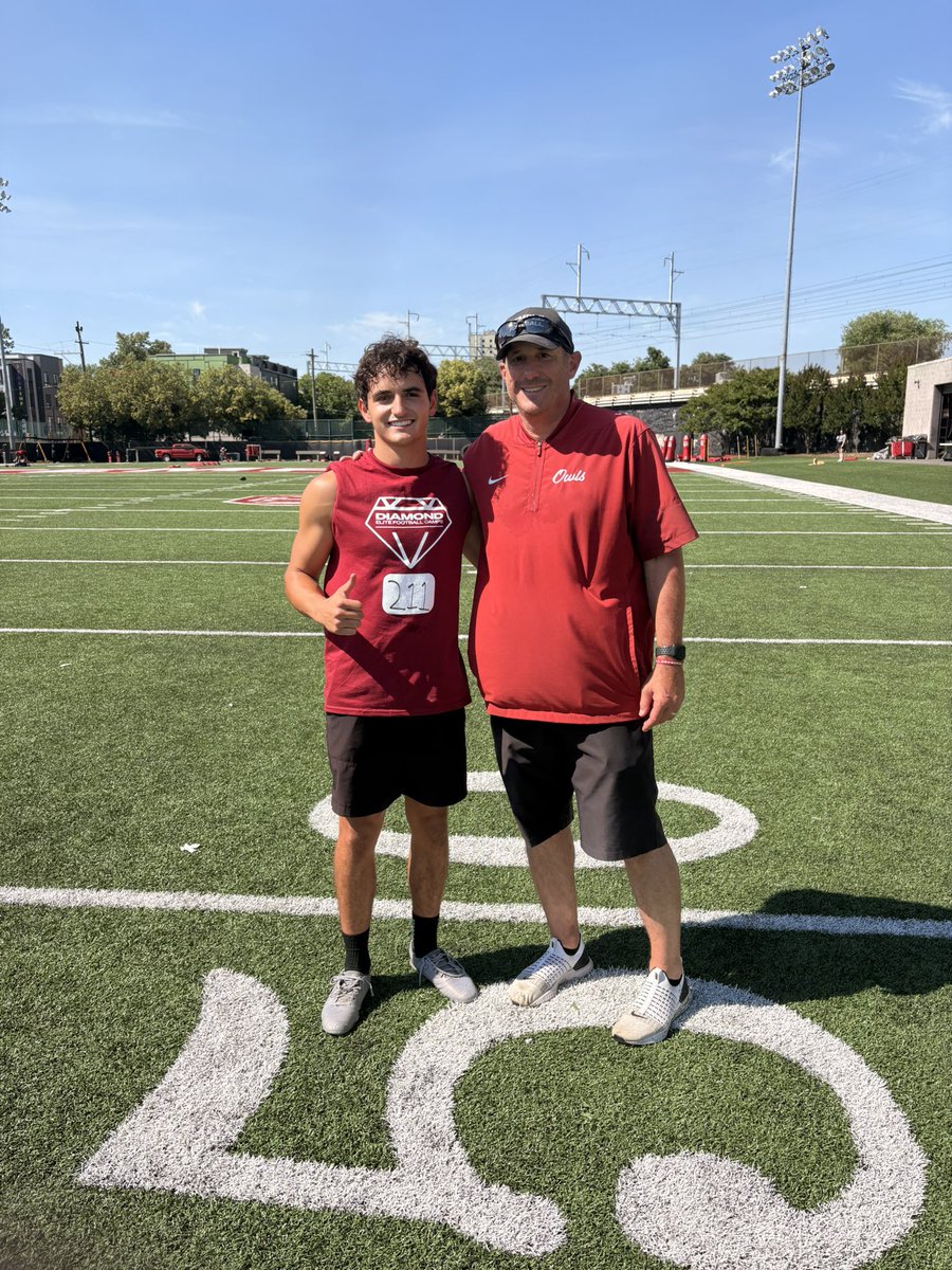 reidmartinelli's tweet photo. I had a great time kicking at @Temple_FB camp yesterday. Thank you @TUGinn and @CoachJohnFisher for having me!

@ACPFootball17 @ACPAthletics @RecruitingACP @JRutt_4 @HKA_Tanalski @Briggs_bourg @MovePerformance @steverausch17 @AZKicking @__Coach_D @GP_Recruiting  @Coach_LaPlante @MentalGamePro