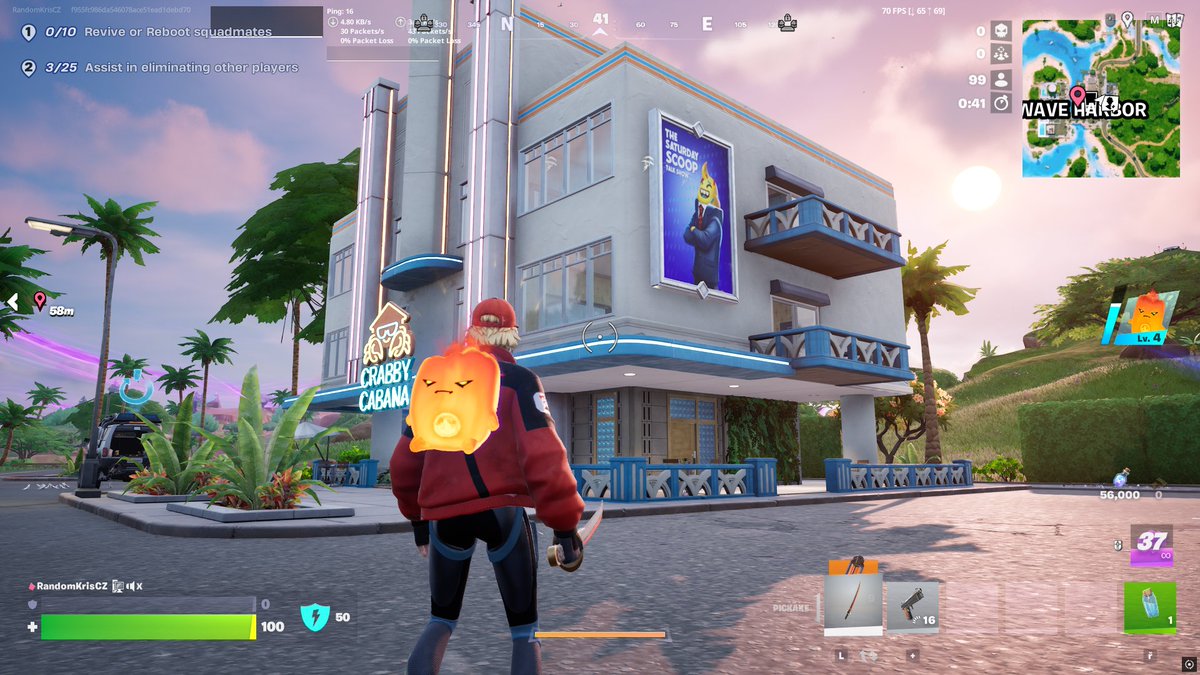 PitDelivery's tweet photo. (Open Interaction)

*Piper is pacing up and down the street of Heatwave Harbor, extremely pissed off, obviously upset about something. Slices of pizza thrown all over Crabby Cabana's walls.*

(Image for reference cuz new map* https://t.co/DjN3Ta9ZjZ