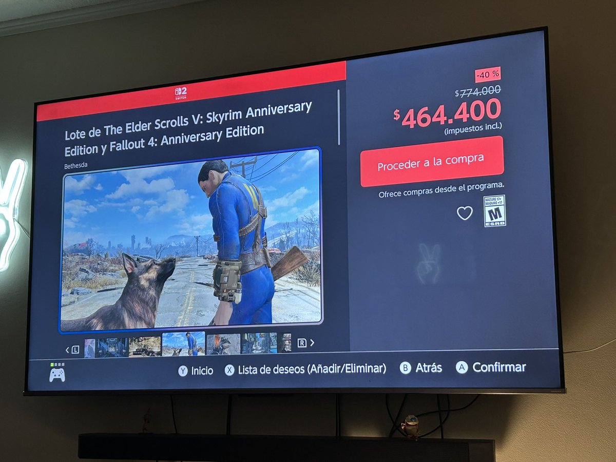 _cris_ariel's tweet photo. Parece que a la Nintendo eshop de Chile se le pasó un cero de más 😅 @NintendoLatam https://t.co/LUigfj01QB