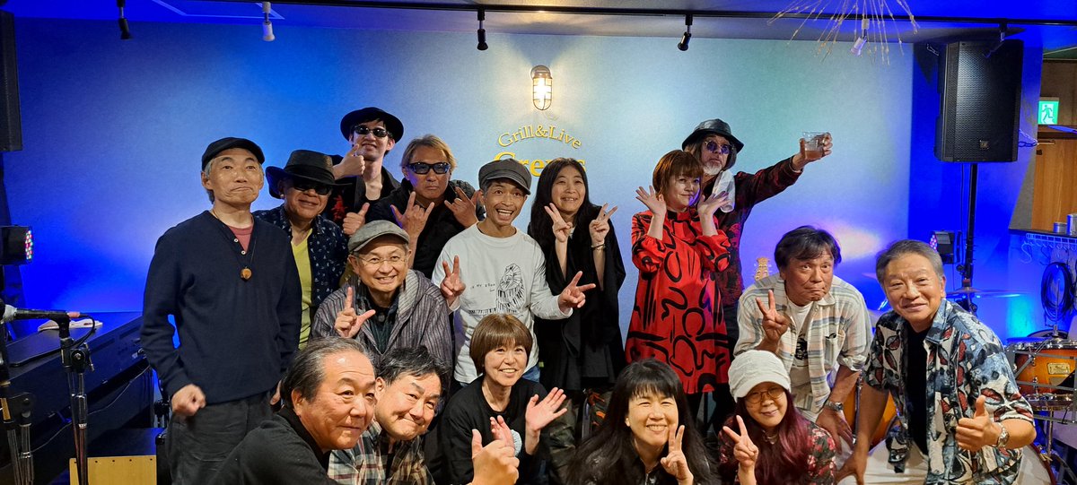 yado_ryujin's tweet photo. 2026/6/6、札幌円山Crews
【第4回夜童と仲間達】

いいLIVEが出来ましたー✨💍✨🎵🍻
観戦の皆さま、演者の皆さま、Crewsさま、ありがとー、ありがとー、ROCK'N ROLL😎＼(^o^)／😉👍🎶🍻 https://t.co/VUiaQImvch