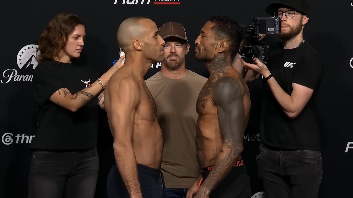 mma21plus's tweet photo. #UFCVegas118 Results: Joanderson Brito defeated Jordan Leavitt by Submission (Ninja Choke) in Round 1 https://t.co/y5fbSqpE8Q