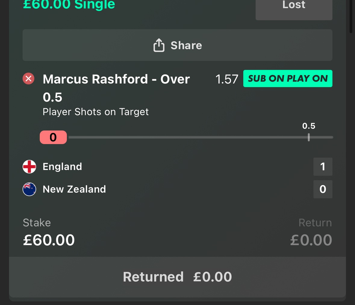 DanLewi63113848's tweet photo. @itfcjude @bet365help Same issue here, definitely Gordon for rashford https://t.co/oBuIrrRMVc