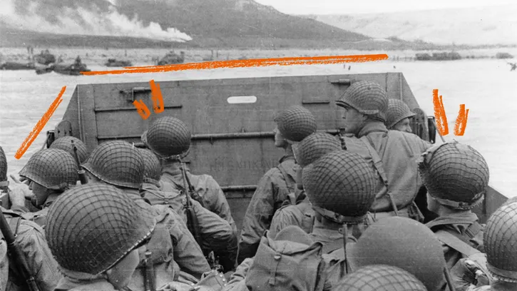 LinosVersion's tweet photo. World War II’s D-Day Gets Underway

June 6, 1944

“OK, we’ll go.”

https://t.co/jJT0hHAAV3 https://t.co/JYDHa440wG