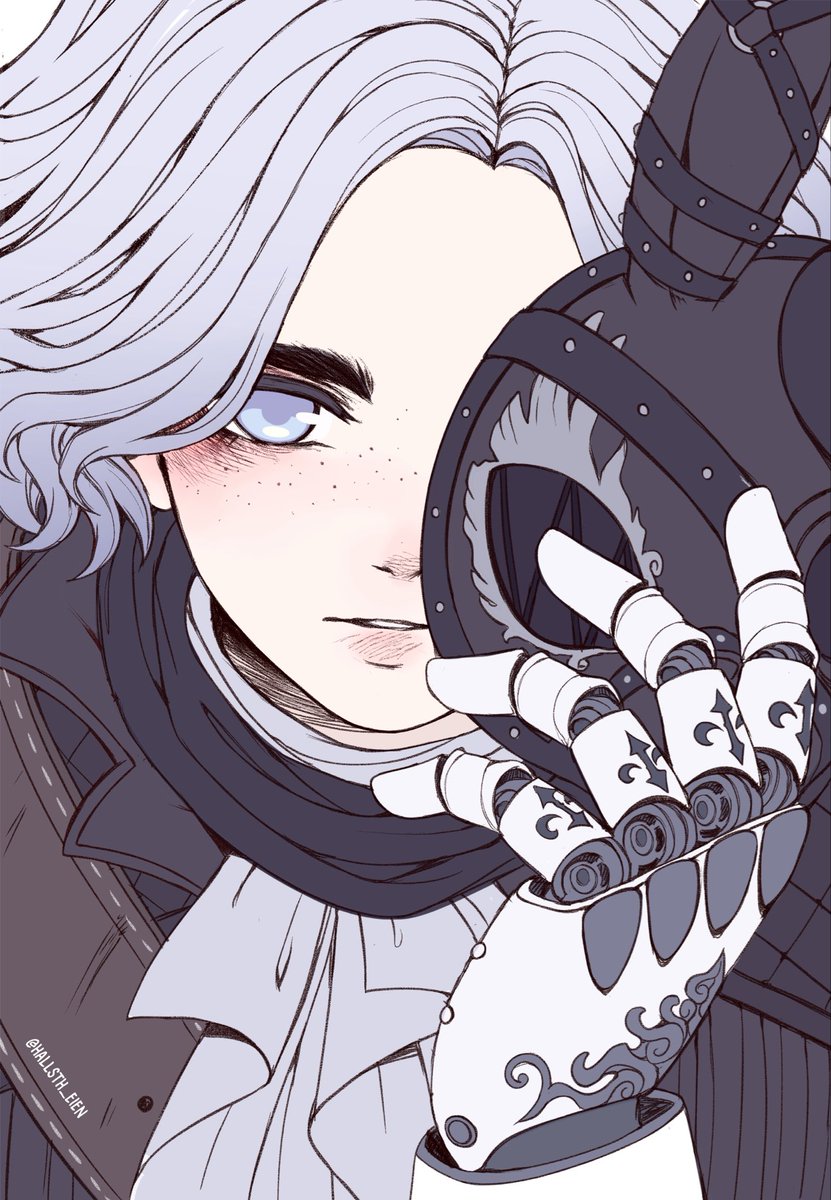 Hallsth_Eien's tweet photo. Happy Lies of P: Overture first anniversary !! 🦋❄️ https://t.co/qEDTu02ghH