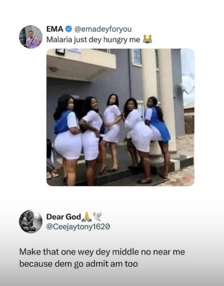Dat_Gurl_Pearl3's tweet photo. Others came with package, middle one came with personality 😂
#NaijaTwitter #FunnyTweets #Relatable #Nigeria #XTrends #StreetHumor https://t.co/kfuFa0isdz