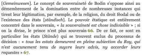FerdinandLass's tweet photo. Voici ce qu'écrit Jean Bodin, le père fondateur de la souveraineté, dans les Six Livres de la République  : Soit elle est exclusive, soit elle n'est pas. En ce sens, la souveraineté européenne n'existe pas. https://t.co/j3HTEi4fr8