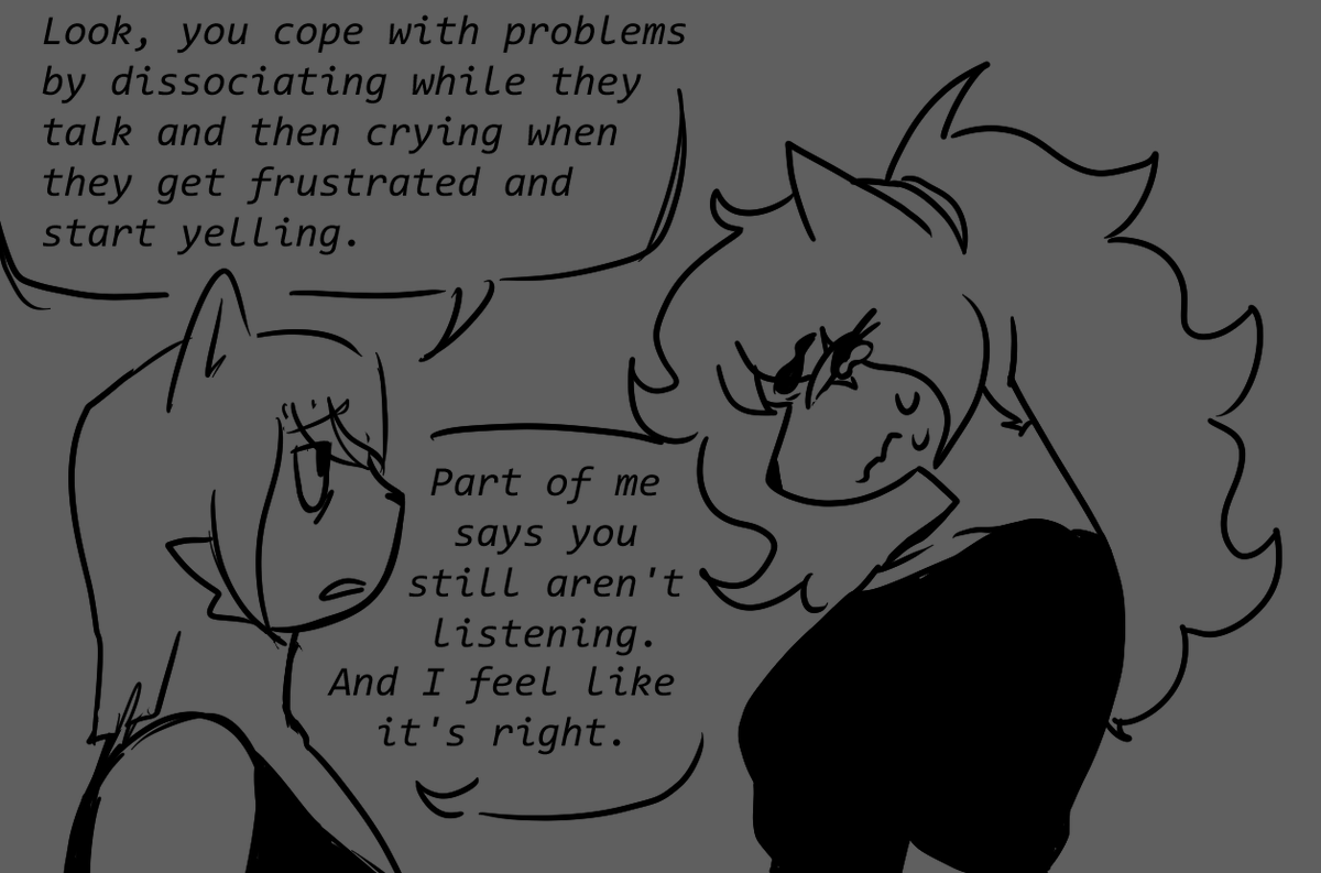 MaeUnknown0's tweet photo. Dialogue 1/2 https://t.co/Avvic0kFs8