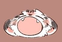 hetaomojimoji's tweet photo. yawnnn https://t.co/NKERBVlXbm