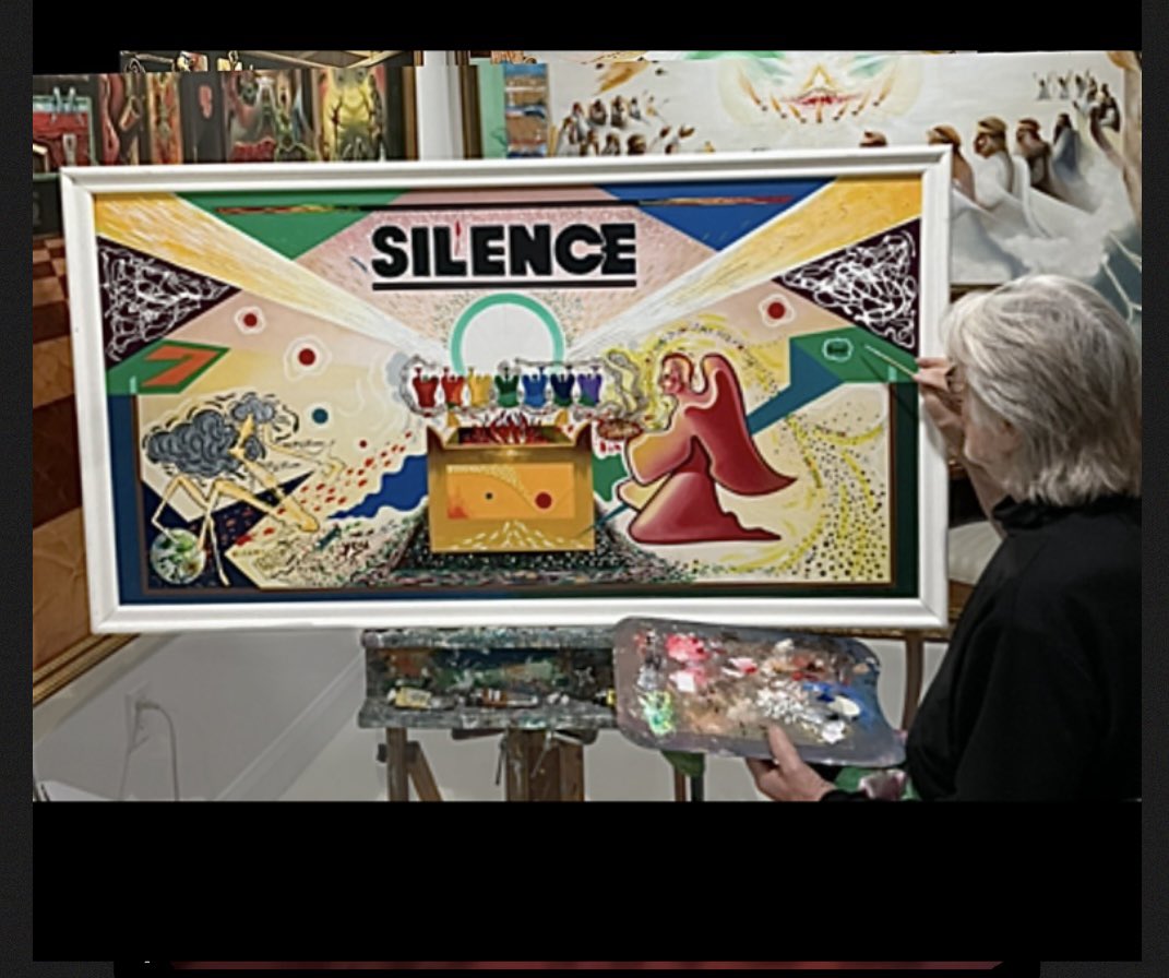 peterolsenart's tweet photo. WHEN HE OPENED THE SEVENTH SEAL, THERE WAS SILENCE IN HEAVEN FOR ABOUT HALF AN HOUR.
REVELATION 8:1
#silence #halfanhoure #heaven #seventhseal #peterolsenart #peterolsenartstudio https://t.co/5MiJt7tolS