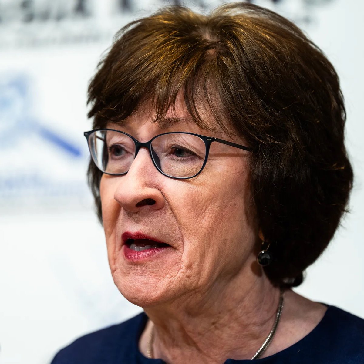 TheOnlyEsta's tweet photo. This is Susan Collins…..

Describe her in ONE or TWO words https://t.co/CfSLvRIcwy