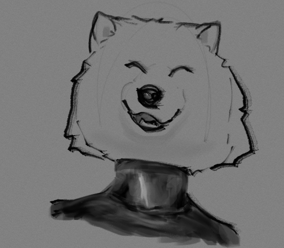 art_rooks's tweet photo. Samoyed guy in latex cuz it's funny https://t.co/zr7kkAxmQP