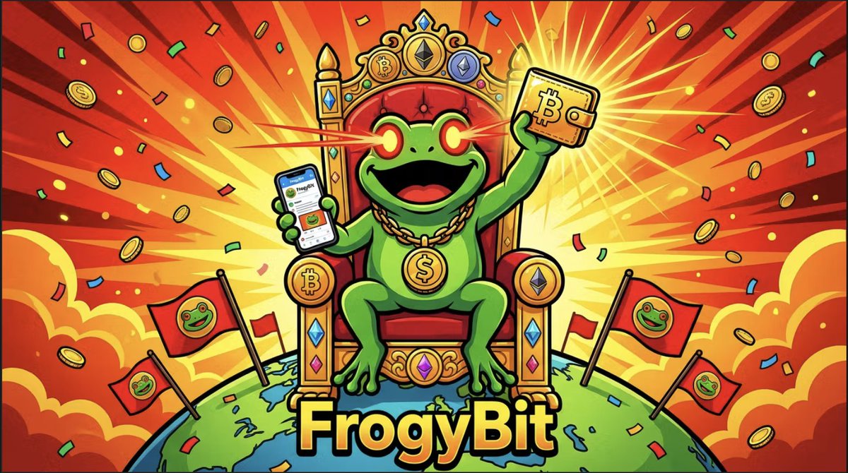 Matr1xN3o's tweet photo. 🐸👑 The Frog is on the throne. Social media + crypto wallet. One app. No compromises.
🚀 We're in BETA — be one of the first! Your feedback helps us grow 🙏 Try it now 👉 https://t.co/ftsw4dpR0K
RT if you're ready 🐸🔥
#FrogyBit #BetaLaunch #Web3 #CryptoWallet https://t.co/kiGhzdNGOr