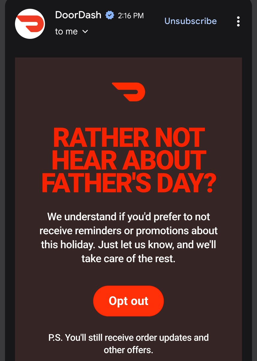 gregklaus's tweet photo. @Ilegvm Would be nice if companies believed in fathers.... I received this and I'm a #GoldStarFather https://t.co/5lbgY3kAXv