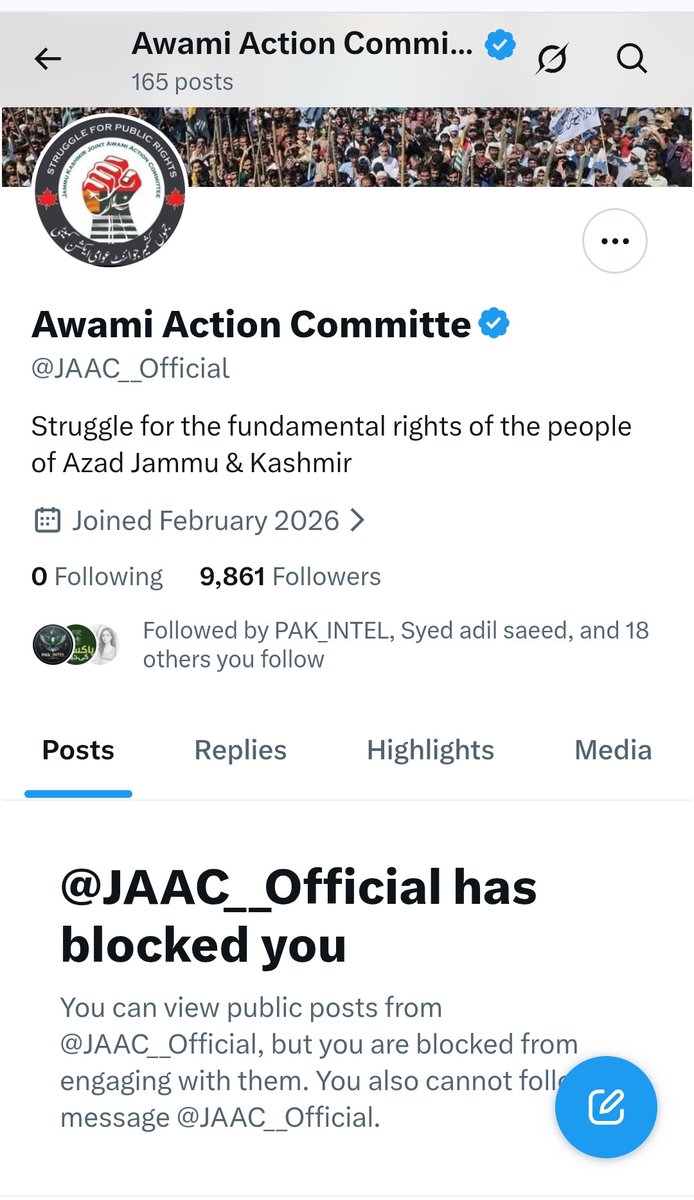 SHanifPak's tweet photo. جعلی عوامی ایکشن کمیٹی کشمیریوں کی حقیقی آواز کو دبانا چاہتی ہے۔
ہم نے بچپن سے پاکستان سے کلمے کی بنیاد پر رشتے کا درس پڑھا ہے اور ہم نے تب ہی سے اس رشتے کو تاحیات قائم رکھنے کا عزم کر رکھا ہے۔ مودی اور نیتن یاہو کے یہ پالتو ہمارا پاکستان سے رشتہ ختم نہیں کر سکتے۔ ہماری آنے والی نسلیں بھی پاکستان سے وفا کریں گی ، ان شاءاللہ