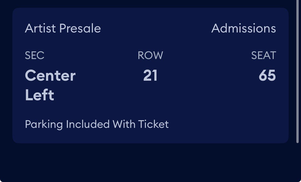 urfavdoozer's tweet photo. LOUIS TOMLINSON RED ROCKS TICKET FOR SALE‼️I am selling my Louis Tomlinson concert ticket for June 19th at Red Rocks for $150. It’s a really good seat perfect view, quite close! If ur interested shoot me a dm https://t.co/rDn8Fepi6x