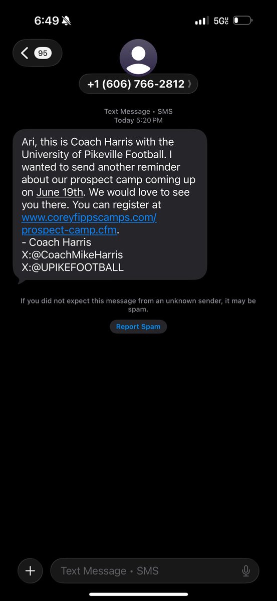 AriDavis72194's tweet photo. Thank you @CoachMikeHarris for inviting me to University of Pikeville prospect camp on June 19th excited for the opportunity to compete and prove myself @COACH_MURRAY34 @CSmithScout @coach_chris08 @CoachBBradley https://t.co/UQ3knOf9yf