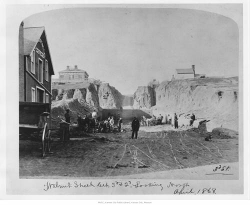 oldworldex's tweet photo. These are shots of Kansas City from the 1860's.  Something massive happened here and we're given very insufficient explanations for it. https://t.co/Evg3LBfNtg