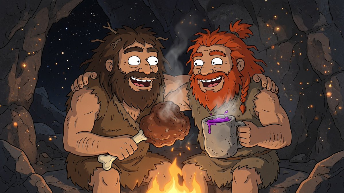 NEANDERTHAL_JUP's tweet photo. BROH GUD ME BROH MUKKA JUP JUP https://t.co/yGs9WaAOoE